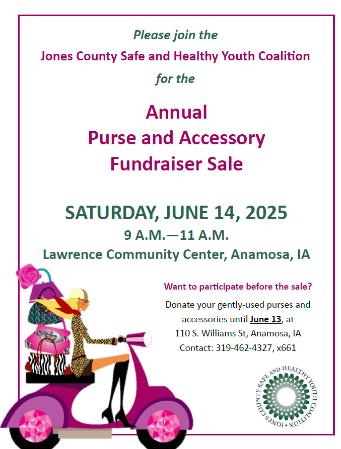 Annual Coalition Purse and Accessory Fundraiser Sale
