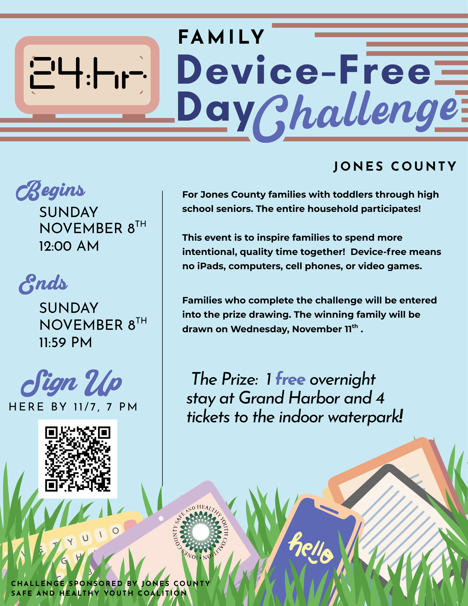 Jones Co. Family Device-Free Day Challenge